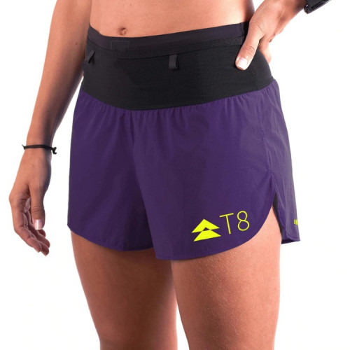 T8 Women's Sherpa Shorts V2 - Purple 